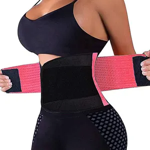 B & M Neoprene Sports أحزمة عرق للنساء بخسارة الوزن سينشر صالة ألعاب رياضية دعم الظهر حزام تنحيف الخصر