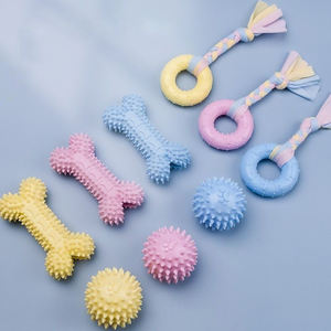 All'ingrosso colori Eco Friendly simpatici animali da compagnia giocattoli interattivi di movimento per cani giocattolo da masticare con <span class=keywords><strong>TPR</strong></span> piccoli giocattoli di osso del capezzolo neutro - Product Image 1