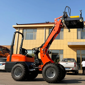 Mesin pemuat roda kemudi <span class=keywords><strong>mini</strong></span> kinerja tinggi harga pabrik pemuat diesel Tiongkok obral - Product Image 4