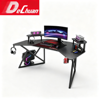 Bureaux de jeu extensibles en gros pour usine – Table de jeu ergonomique et moderne pour ordinateur, idéale pour le streaming en direct