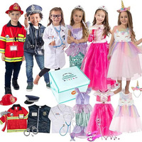 Costume de Pompier Professionnel pour Enfants : Ensemble Uniforme pour Activités Parent-Enfant et Tenues de Maternelle