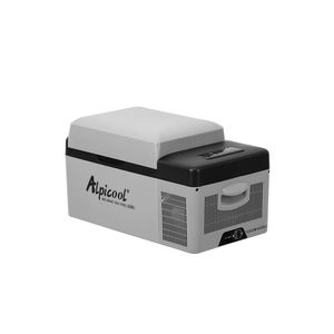<span class=keywords><strong>Alpicool</strong></span> <span class=keywords><strong>C20</strong></span> Refroidisseur à zone unique Mini capacité 12V Double usage Congélateur Réfrigérateur à compresseur électrique Réfrigérateur portable pour camping et voiture - Product Image 4