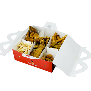 Cajas de Papel Kraft Reciclables Personalizadas para Hamburguesas, Venta Caliente 2025, Fabricante OEM, con Diseño Personalizado - Product Image 3