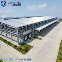 Edificios de Almacenamiento Metálicos de Alta Calidad con Estructura de Acero Prefabricada, Paredes y Techo de Panel Sándwich