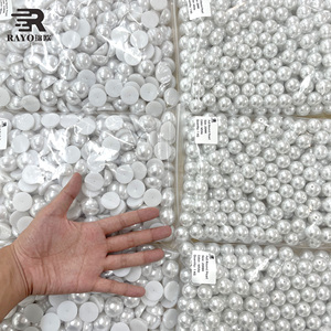 Perlas Sueltas de Plástico ABS Redondas al por Mayor, de 4 mm a 20 mm, Calidad 5A, Perlas Naturales de Agua Dulce, Cuentas para Fabricación de Joyería DIY - Product Image 5