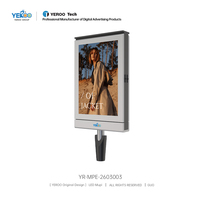 Pantallas LED Digitales Mupi para Publicidad Exterior, Caja de Luz Mupi para Paradas de Autobús, Centros Comerciales y Exteriores