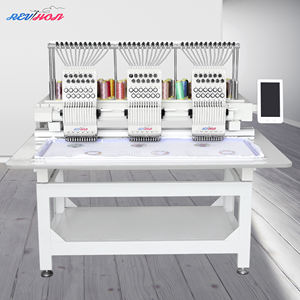 Mesin bordir komputer otomatis 3 kepala 12 jarum mesin bordir kain mesin bordir T-shirt - Product Image 2