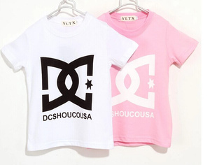 Ropa Infantil al por Mayor, Camiseta de Manga Corta Estilo Casual con Estampado de Algodón para Niñas, de Proveedor Chino - Product Image 1