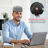 Cappello Terapeutico a Luce Rossa con 120 LED 660nm 830nm, Cappello a LED Infrarossi per Salute del Cuoio Capelluto, Uso Domestico e Professionale