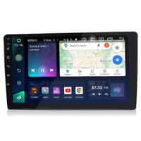 Autoradio 9/10 ", Android 11, Navigation GPS, lecteur multimédia DVD, universel, pour voiture, Radio