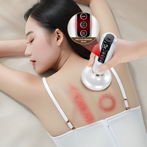 Masseur à <span class=keywords><strong>ventouses</strong></span> sous vide intelligent avec thérapie par lumière rouge et chaleur, appareil de raclage électrique sous vide pour le soulagement de la douleur, échantillon 7 jours - Product Image 6