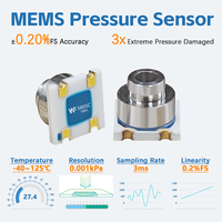 Capteurs en céramique 10Bar WF5805C, capteur de pression numérique de haute précision 145Psi 1.8 à 3.6V pour altimètres et systèmes de contrôle aérien