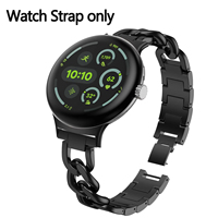Bracelet de montre intelligent en métal réglable élégant pour femme pour Google Pixel Watch 4 45 mm 41 mm Accessoires de montre