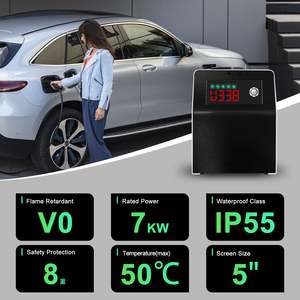 Norme européenne CCS2 32A 7kw DC Station de charge mobile EV avec écran couleur Station de charge pour voiture électrique EV - Product Image 5