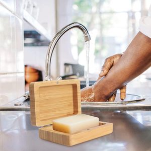 Boîtes à <span class=keywords><strong>Savon</strong></span> Personnalisées <span class=keywords><strong>en</strong></span> Bambou Naturel Carrées pour Salle de Bain – Support <span class=keywords><strong>en</strong></span> Papier et <span class=keywords><strong>Bois</strong></span> pour Savons Faits Main – Prix de Gros Abordable - Product Image 6
