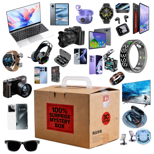 Lucky Mystery Box 2026 Electronic Gadgets Smartwatch Gaming Headset-New Product Ideas With Surprise Festival Novelty Gift