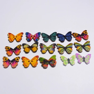 Bán buôn 2 lỗ màu tùy chỉnh nút gỗ cho Diy scrapbooking làm - Product Image 4