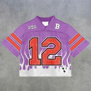 Camiseta de Hombre con Estampado Completo, 100% Algodón, Tejido de Punto, Estilo Urbano Holgado, Diseño Tropical Vintage de Verano, Patrón 3D, Transpirable - Product Image 1