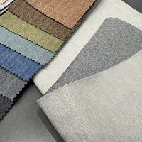 Tissu en denim polyester pour rideaux, nouveau style 2025, largeur 280, pour textile de maison