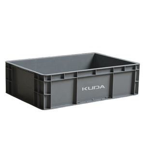 Caja de Logística de Plástico KUDA EU3211A-SLWLX, Cajas de Almacenamiento de Carga, Caja de Plástico Industrial Reforzada, 300x200x120mm - Product Image 6
