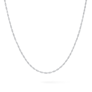 Elegante Cadena de Cuerda Ajustable de Platino Pt950, Collar Clásico Unisex, Joyería Minimalista para Regalo, 5.85 Gramos - Product Image 2
