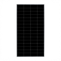 Panneau solaire monocristallin 240W tout en verre noir BC (Back Contact), module photovoltaïque haute efficacité pour système solaire hors réseau, camping-car, maison