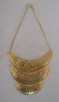 18k plaqué or chaîne de collier en laiton