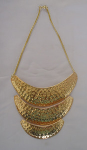 18k chapado en oro de latón collar de cadena - Product Image 4