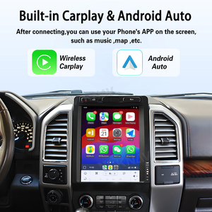 Autoradio Android Viknav 12,1 pouces pour Ford F150 2015-2020, stéréo, CarPlay sans fil, Android Auto, écran tactile, GPS, lecteur de navigation - Product Image 3