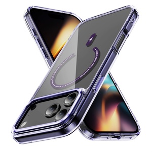 Funda Ultra Transparente Antihuellas y Antigolpes para iPhone 17Air, Delgada, de Acrílico y PC, Magnética y Transparente - Product Image 4