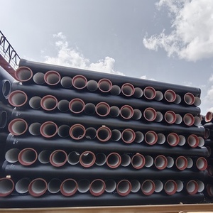 En545 ống sắt dễ uốn trọng lượng đường kính lớn DN100 dn200 đường ống sắt K9 Ống gang dễ uốn - Product Image 5