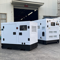 Tragbarer Leiser Dieselgenerator 10kW 15kW 20kW Schalldicht Einphasiger Wechselstrom-Generator 10kVA 20kVA 30kVA 50Hz 1500/1800 U/min