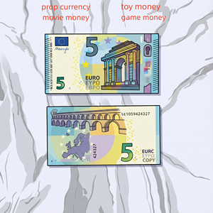 Uang Euro Palsu Laris Manis Berkualitas Tinggi, Realistis, Cocok untuk Ulang Tahun, Halloween, Pernikahan, Natal - Product Image 3