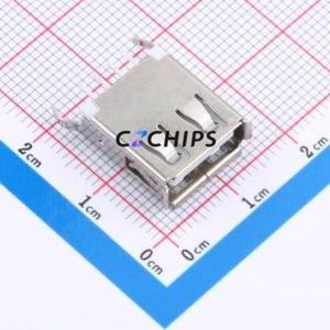 USB180-03-T1-W <b>USB</b> Connector Through hole Component (THT) Connector Type-<b>A</b> <b>USB</b> <b>2.0</b> Female Through Hole - Product Image 1