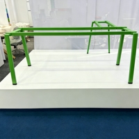Échantillon Gratuit - Table de Bureau Modulaire Moderne en Acier en Forme de L avec Design Durable pour Bureaux à Domicile, Écoles, Ateliers