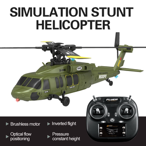 Elicottero Telecomandato Dwi Dowellin, RC 6CH, Motore Brushless con Mantenimento Altitudine/Posizionamento Ottico/Flusso Ottico, Volo 3D e Rotolamento - Product Image 1