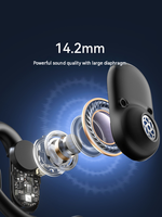 Écouteurs Soundcore V30i, intra-auriculaires sans fil, sportifs, à conduction osseuse, Anker A3873