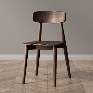 <span class=keywords><strong>Chaise</strong></span> de salle à manger réglable <span class=keywords><strong>en</strong></span> bois massif de style scandinave, <span class=keywords><strong>design</strong></span> minimaliste moderne, <span class=keywords><strong>chaise</strong></span> <span class=keywords><strong>en</strong></span> <span class=keywords><strong>noyer</strong></span> pour la maison - Product Image 3