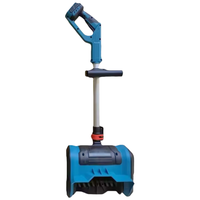 Souffleuse à neige électrique portative sans fil 21V à moteur sans balais durable pour allées et trottoirs