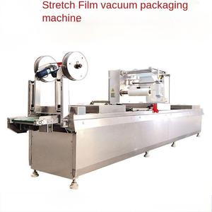 Continuous <b>Egg</b> Stretch Film Packing <b>Machine</b> / Thermoforming Stretch Film Vacuum Packaging <b>Machine</b> for Sausage Steak - Product Image 5