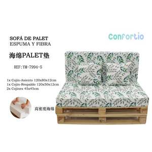 Coussin de palet en mousse haute densité 12 cm - Coussin de siège et oreiller - Product Image 3