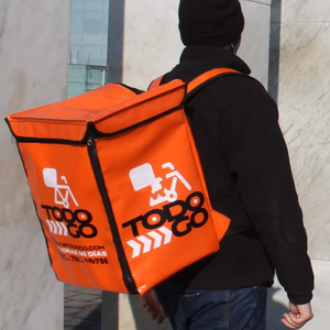 Sac isotherme isolé en papier d'aluminium à la mode de luxe grande capacité léger motif imprimé logo personnalisé réutilisable étanche - Product Image 2