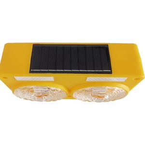CITICITY Solar Yellow Led Warning <b>Light</b> Red Blue Strobe <b>Light</b> for Traffic Management - Product Image 5