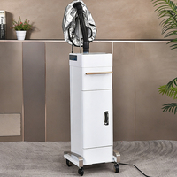 Nano Micro-brumisateur à Ozone pour Cheveux, Vaporisateur Professionnel sur Pied pour Salon de Coiffure, Soin Capillaire à l'Huile, Machine de Traitement Capillaire Spa avec Tiroir