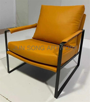 Fauteuil de style chinois moderne JS C02, design de fauteuil de détente, décoration de salon de villa, fauteuil individuel, fauteuil de salon d'hôtel