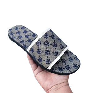 Sandales plates pour hommes à bout ouvert, de haute qualité, grandes tailles, pour la plage - Product Image 1