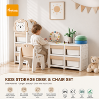 Mueble Infantil en Forma de León, Organizador Modular de Juguetes, Almacenamiento Expandible para Guardería, Mesa de Estudio, Muebles para Habitación Infantil, Venta al Por Mayor OEM