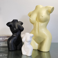 Patung Hewan Resin Figurine Pot Bunga Kering Seni Rakyat Dekorasi Rumah untuk Penggunaan Dalam Ruangan
