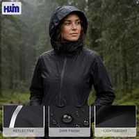 Veste softshell marine extensible coupe-vent respirante doublée polaire pour homme et femme
