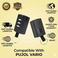 Télécommande de porte de garage/porte d'entrée 433,92 MHz à code roulant uniquement compatible avec le transmetteur porte-clés PUJOL VARIO